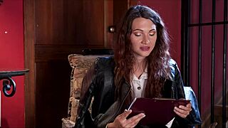 pornstar experiences degradation for the first time in bdsm scene