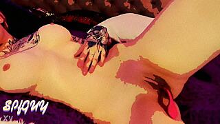 Young Babe Masturbates Her Wet Pussy!