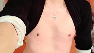 Sensual dance and photo session at home