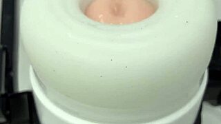 Sex Toy Demonstration Rubjoy Robot Fleshlight Masturbation