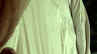 My sexy milf friend sucks my cock during massage!