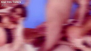 Monika Fox Takes 5on1 BWC in ATM Deepthroat and Cum Swallow