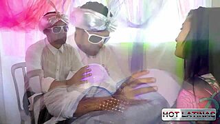 Naughty brunette suelen machado takes anal from tony tigrão in an interracial amateur fuck.