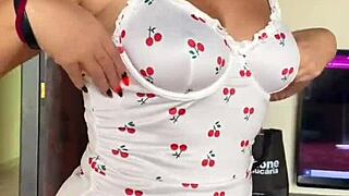 Redhead neighbor with big ass gets fucked hard by her friend's husband in amateur video