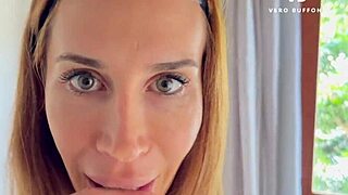 Madrastra Culona Seduces Hijastro for Massive Facial in Eye