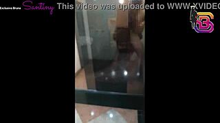 sonho de corno features brunette prostitute with big black cock