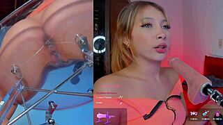 Latina Girl Enjoys Machine Sucking Gently While Vibrator Fills Her Pussy In Domination Scene