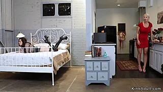 Brunette Teel Fists Stepmom Anal Suggestively