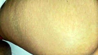 Sister-in-law rides cowgirl style with cum dripping from her pussy in homemade ebony creampie