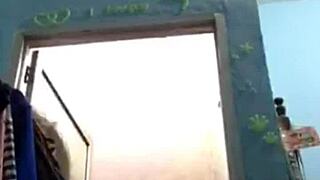 Indonesian Teen Bathes on Webcam, Revealing Intimate Moments