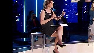 Bianca super sexy mature lady shows her legs