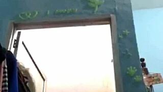 Indonesian Teen Bathes on Webcam, Revealing Intimate Moments