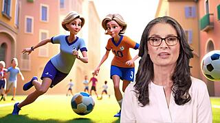 French Mom and Stepson Play Naughty Foot Games Together