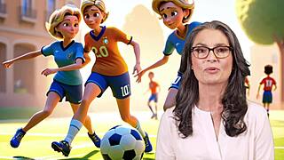 French Mom and Stepson Play Naughty Foot Games Together