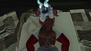 Man, Sapphire’s long day ends with bent over doggystyle pounding!