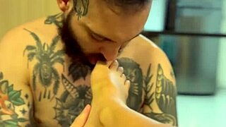 Carla Santos Sucks Feet in Intense Fetish Update from April 11 2025