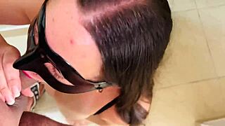 Latina stepmom plays maid with stepson in flirty USA home