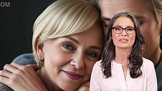 French Mom and Stepson Play Naughty Foot Games Together