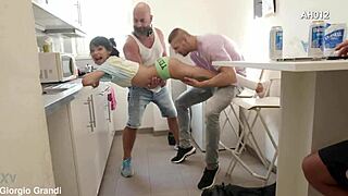 Wow, Veronica Leal And Anna De Ville's Backstage Anal Fisting And Creampie!