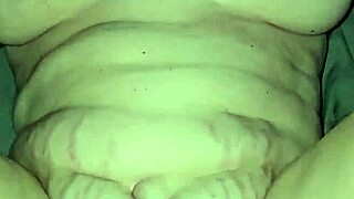 The pregnant BBW experienced a deep creampie orgasm.