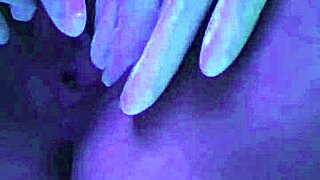 Craving a big juicy cock during solo massage session with squirting!