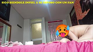 Cheating Wife Humiliated As She Beds Gay Followers Bareback On Bed