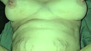 The pregnant BBW experienced a deep creampie orgasm.