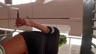 Hey, check out that big-ass mexican latina in the supermarket.