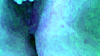 Craving a big juicy cock during solo massage session with squirting!