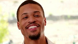 Busty teen Angelina Moon drilled by BBC on duty