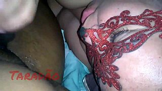 hey, check out this latina's deepthroat and anal creampie action