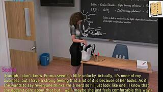 a wife and her stepmother play a game together