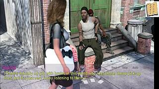 a wife and her stepmother play a game together