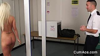 Spicy Babe Gets Facial, Eats Cum