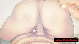 aunty riding devar's big black cock in indian sex session