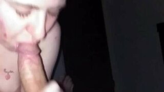 the best blowjob from my wife, sucking monster cock at home