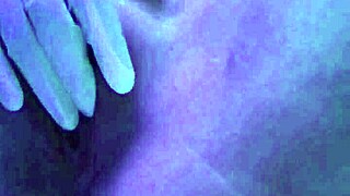 Craving a big juicy cock during solo massage session with squirting!