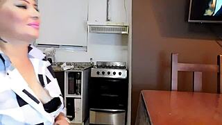 I HAD TO FILL MY STEPMOM'S ASS WITH CREAM FOR PIZZA!