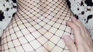 Wow! Home Anal Sex With Milf In Stockings!