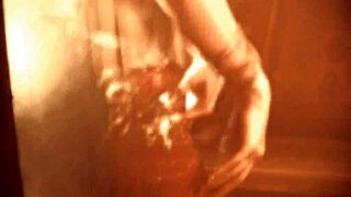 Power And Submission Striptease With Brunette Arab