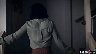 paranoid wife doesn't trust the new teen babysitter with big tits taboo group milf threesome