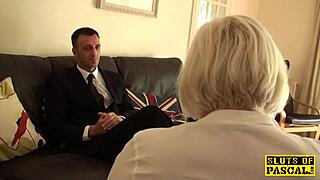 Chubby British Sub Dominated with Roughsex