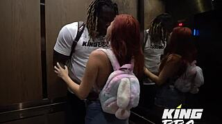 redhead enjoys a big cock in homemade video