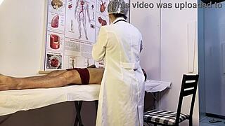 Patient Gets Hard During Exam, Nurse Faces Rough Deepthroat