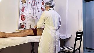 Patient Gets Hard During Exam, Nurse Faces Rough Deepthroat