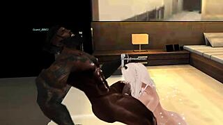 bimbo snowbunny takes that big black cock deep 😍