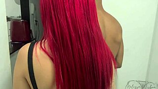 Redhead milf asks neighbor for coffee but gives him deepthroat and doggystyle sex