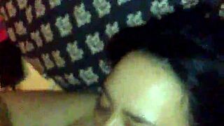 i feel that latina sucking me so good with her blowjob skills