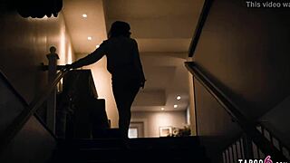 paranoid wife doesn't trust the new teen babysitter with big tits taboo group milf threesome