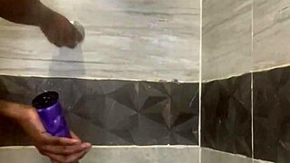 cold water hits hot teen shower slut